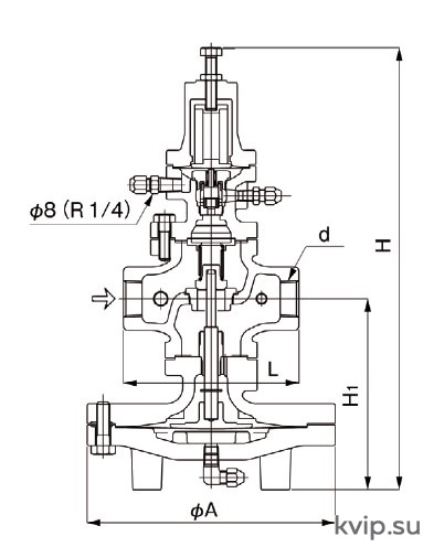 Yoshitake GPR-2000 Клапан регулирования первичного давления